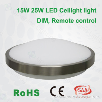 Focus on EU/AU market CE/ROHS/SAA listed 15w/25w led sensor ceiling light